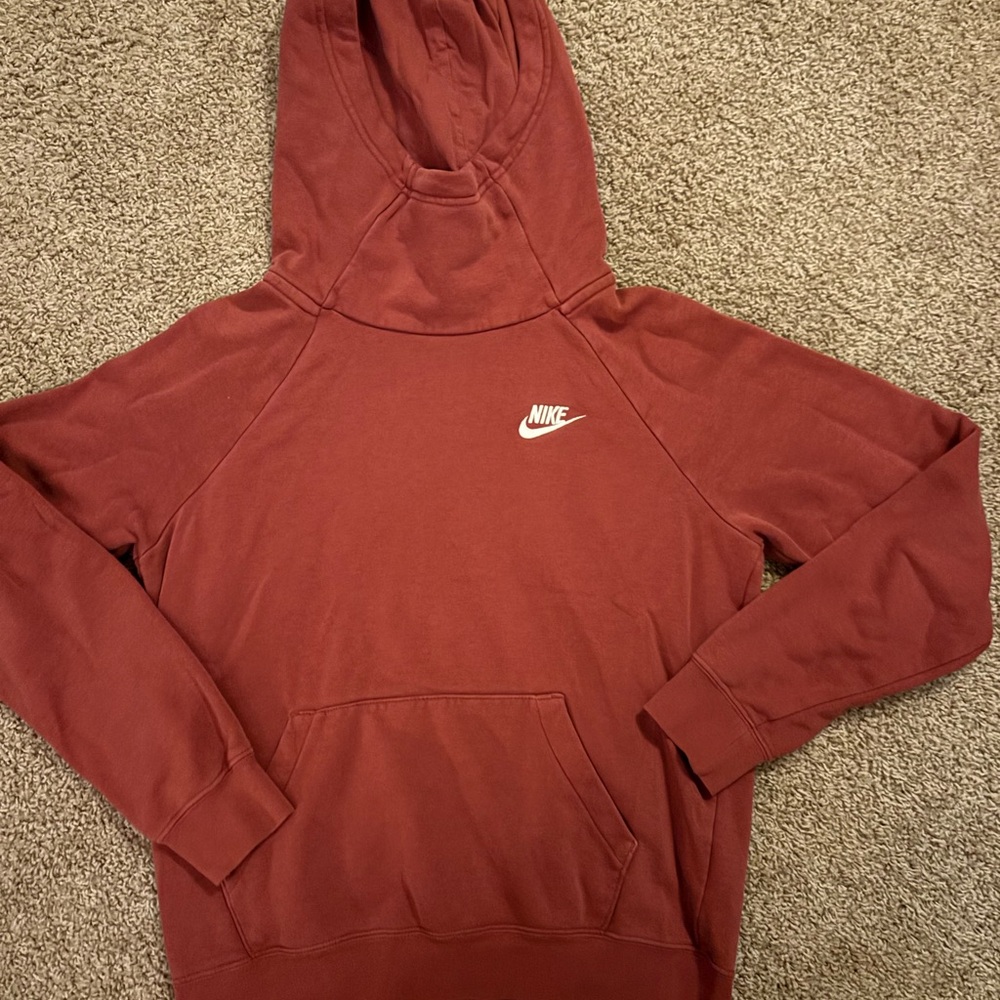 Nike Maroon Pullover Hoodie